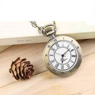 Taschenuhr, Sprungdeckeluhr, Herrenuhr, Pocket Watch, Uhr mit Kette THU-32