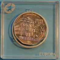 5 Euro Europa Hymne 2005 hgh in quatr. Münzkapsel