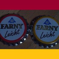 2 Farny Leicht Weizen-Bier Brauerei Korken Kronkorken neu 2018 aus Kisslegg unbenutzt