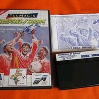 Sega Master System - Champions of Europe - OVP + Anleitung