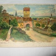 AK Fritz Bergen Rothenburg a. Ottmar Zieher 1899 N 1391