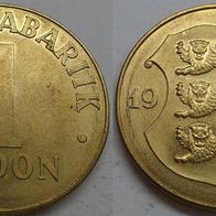 Estland 1 Kroon 1998 ## Be3