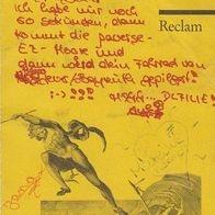 Friedrich Schiller – Wilhelm Tell beschrieben Reclam gelbes Heft