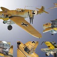 1:18 Me 109 G-6 Wüstentarn von BBI - Rarität !!