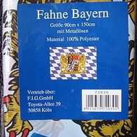 Fahne / Flagge - Bayern - Neu - Ovp