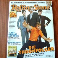 Rolling Stone März 2004 –Franz Ferdinand-Beatles-Brain Wilson & Beach Boys