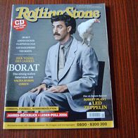Rolling Stone 01/2007 –Robert Plant & Led Zeppelin-Borat-Lee Hazlewood-Rod Stewart