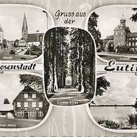 alte AK Eutin, Voss-Haus, Markt, Schloss, Eutiner See