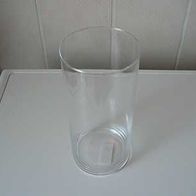 Vase aus Glas Höhe 25 cm + Durchmesser 11 cm Neu OVP