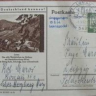 alte Bildpostkarte Lonau im Harz 1962