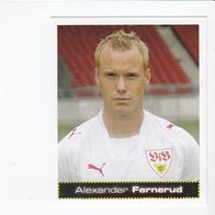 Panini Fussball 2007 /08 Alexander Farnerud VFB Stuttgart Nr 457