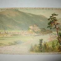 AK Compton Kufstein Ottmar Zieher No 1262 gel. 1901