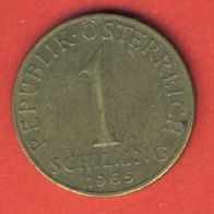 Österreich 1 Schilling 1965