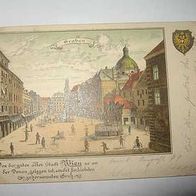 AK Wien Graben 1899 Gruss aus Wien