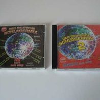 CD 2 CDs Der Deutsche Schlagermix 1 + 2 Coverversionen gebraucht neuwertig