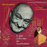 7"KERMBACH, Otto · Es geht nichts über die Gemütlichkeit (RAR 1960)