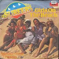 s 7" * * Surfers * * GIRLS on the BEACH * * TOP HIT 1980 * *