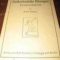 Carl Loges-Volkstümliche Übungen, Leichtathletik 1922