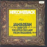 S 7" * * JAN & DEAN * * Little Old Lady from Pasadena * * TOP HITS 60´s