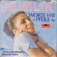 S 7" * * DALIAH LAVI * * Worte wie Pfeile * * TOP HIT 1976 * *