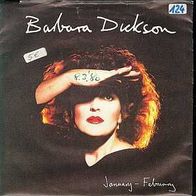S 7" * * Barbara Dickson * * January, February * * TOP HIT 1980 * *