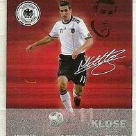 Sammelkarte Fußball REWE DFB 2010 : Miroslav KLOSE
