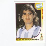 Panini Fussball WM 2002 Ariel Arnaldo Ortega Argentina Nr 399