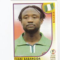 Panini Fussball WM 2002 Tijani Babangida Nigeria Nr 415