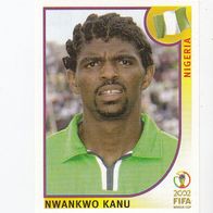 Panini Fussball WM 2002 Nwankwo Kanu Nigeria Nr 418
