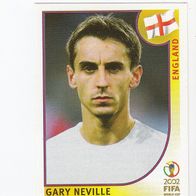 Panini Fussball WM 2002 Gary Neville England Nr 426