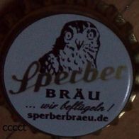 Sperber Bräu Brauerei Bier Kronkorken Kronenkorken mit Vogel-Bild neu in unbenutzt