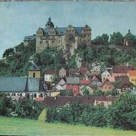 alte Ansichtskarte Ranis Thüringen, die Burg 1969