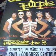 Deep Purple - Tourposter –SUHL Concert - 1996
