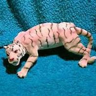 Königs-Tiger aus Kunststein handbemalt