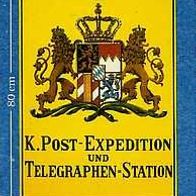 Telefonkarte: K. Post Expedition S 55 08.92