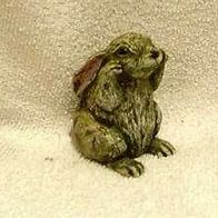 Natürlicher Hase F.1 aus Kunststein handbemalt