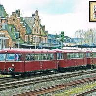 Eisenbahnzug Schienenbus - Schmuckblatt 15.2