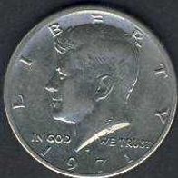 USA 1/2 Dollar 1971 D