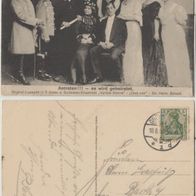 Künstler AK 1916 Antreten es wird geheiratet Burlesken-Ensemble Chat noir Dr. Schadt