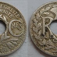 Frankreich 10 Centimes 1918 ## L
