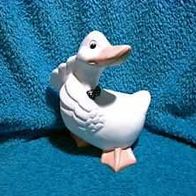 Niedliche Ente F.1 aus Keramik handbemalt