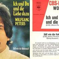 7"PETERS, Wolfgang · Ich und du und die Liebe dazu (Promo RAR 1975)