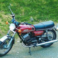 Yamaha RD 350 Motorrad Oldtimer - Schmuckblatt 29.1