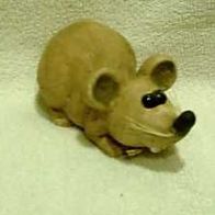 Süße Maus F.3 aus Keramik handbemalt
