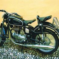 BMW Motorrad Oldtimer - Schmuckblatt 45.1