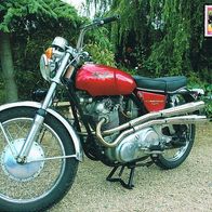 Norton Commando 750 S Motorrad Oldtimer - Schmuckblatt 52.1