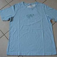 T-Shirt hellblau Gr. 40/42 Ziersteine Libelle