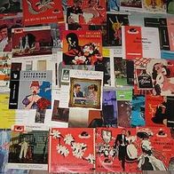 69 EP-Singles aus Operette, Oper, Bar-Musik, Klassik