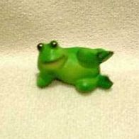 Niedlicher Frosch F.3 aus Keramik handbemalt