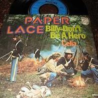 Paper Lace- 7" Billy, don´t be a hero - Topzustand !!